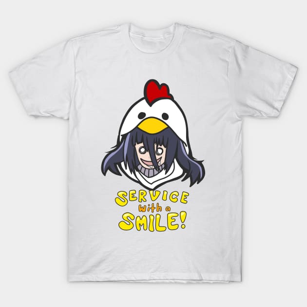 Zombieland Saga - Tae's Chicken Service T-Shirt by dogpile